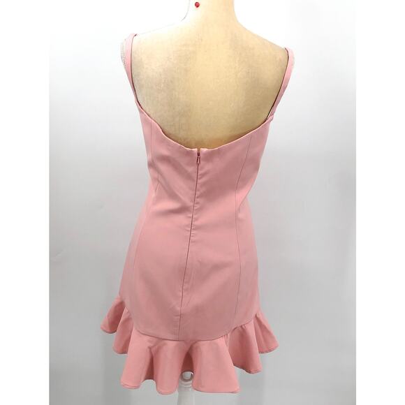 BARDOT Womens Gigi Mini Dress US 12 XL Pink Blossom Sleeveless NWT - Picture 7 of 12